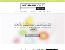 Tablet Screenshot of antoninplusmargaux.com